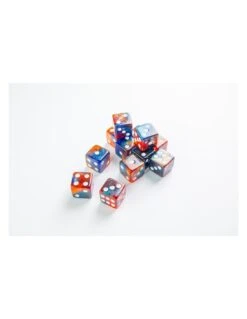 Gamegenic 16mm DICE Galaxy Series Mars- D6 Dice Set 12pcs