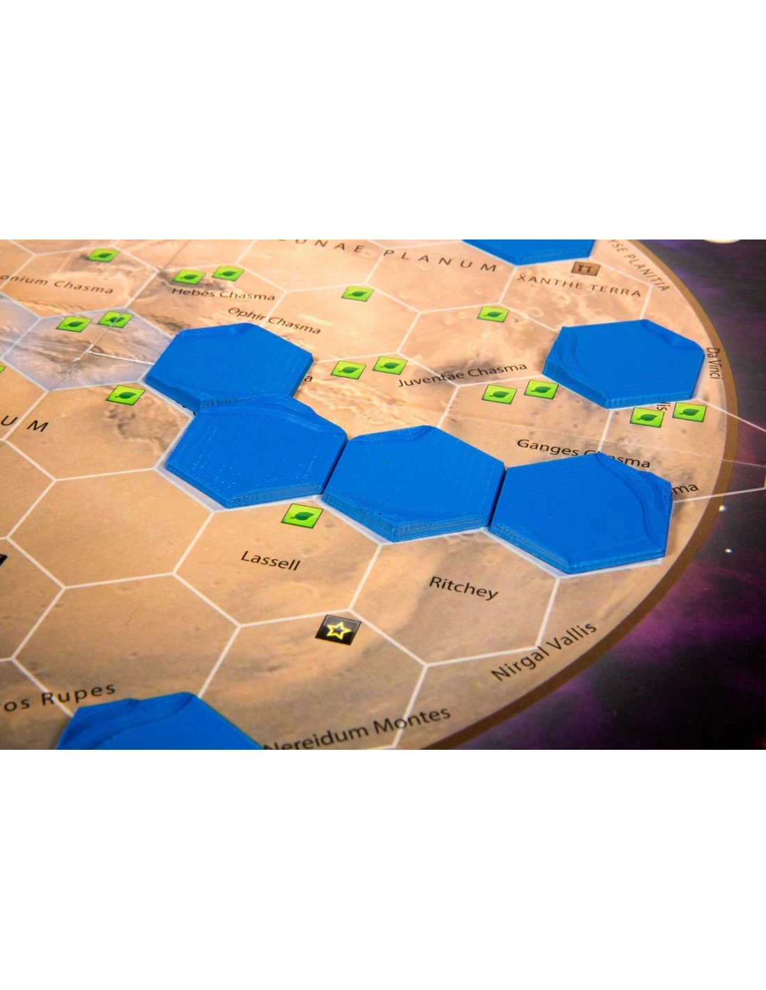 3D Ocean Hex Tiles (9) 4 3D Ocean Hex Tiles (9) - Afbeelding 2