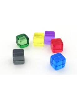 8mm Transparante Blokjes