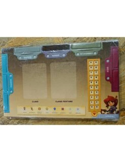 Adventure Tactics: Domiannes Tower - Player Board Promo (Replacement Player Boards)