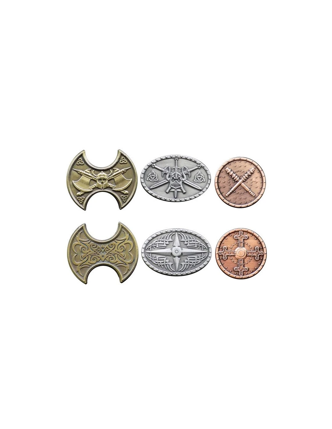 Barbarian Coin Set 4 Barbarian Coin Set - Afbeelding 2