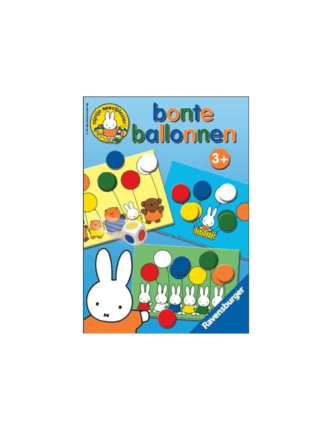 Ravensburger Bonte Ballonnen Nijntje 3 Ravensburger Bonte Ballonnen Nijntje
