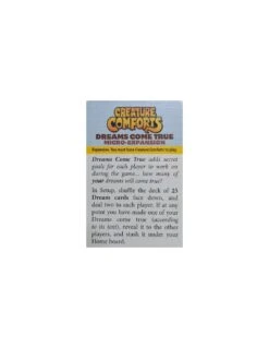 Creature Comforts: Dreams Come True Micro-Expansion