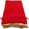 Dice Bag Red Velvet Dice Bag With Gold Satin Lining 4x6 -Spel Speelgoed Winkel dice bag red velvet dice bag with gold satin lining 4x6 1