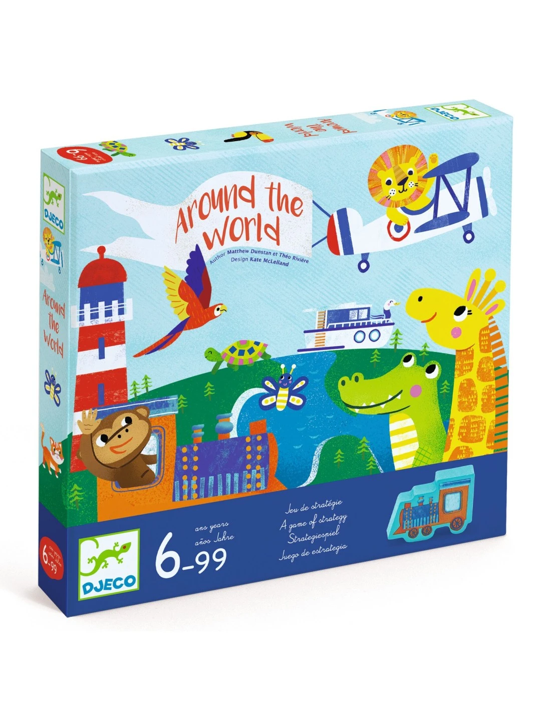 Djeco GAME - Around The World 3 Djeco GAME - Around The World