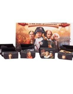 E-Raptor Insert: Through The Ages: A New Story Of Civilization + Expansion Organizer... 10 E-Raptor Insert: Through The Ages: A New Story Of Civilization + Expansion Organizer... -Spel Speelgoed Winkel e raptor insert through the ages a new story of civilization expansion organizer with uv print 3