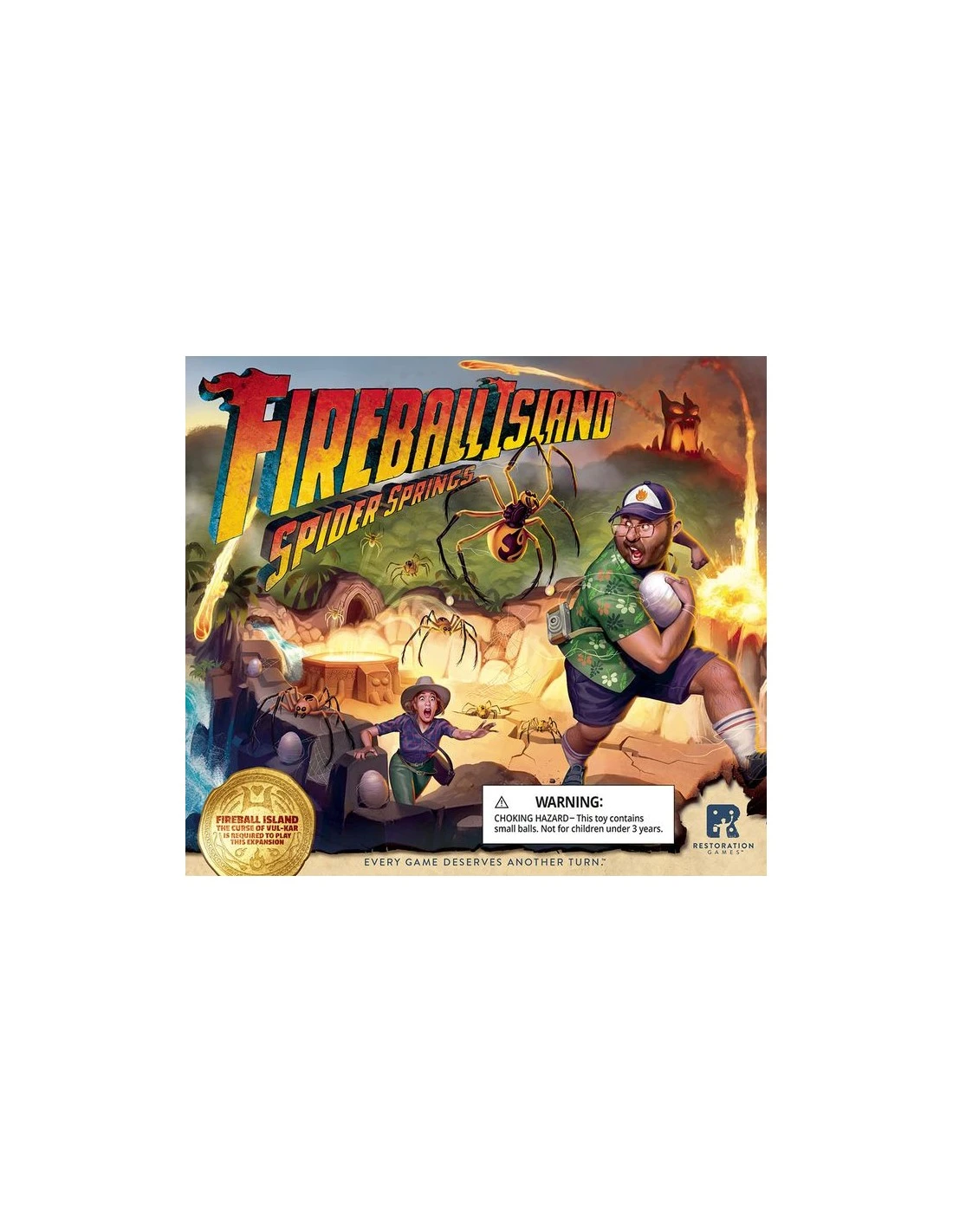 Fireball Island: The Curse Of Vul-Kar - Spider Springs 3 Fireball Island: The Curse Of Vul-Kar - Spider Springs
