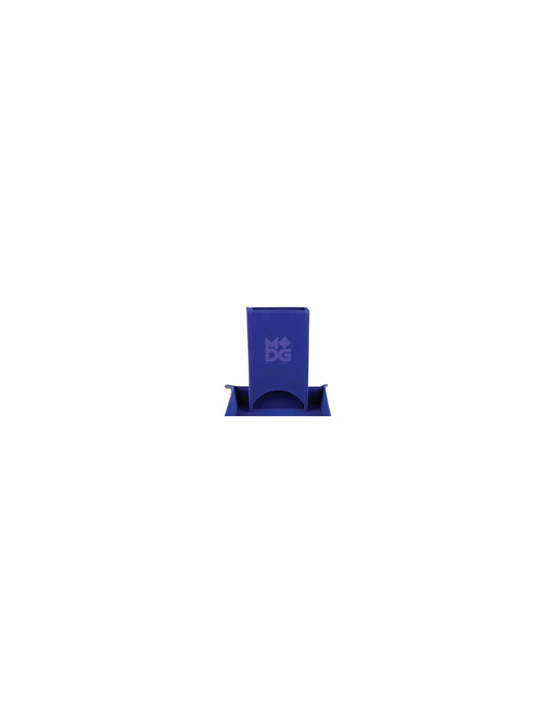 Fold Up Velvet Dice Tower Blue 3 Fold Up Velvet Dice Tower Blue