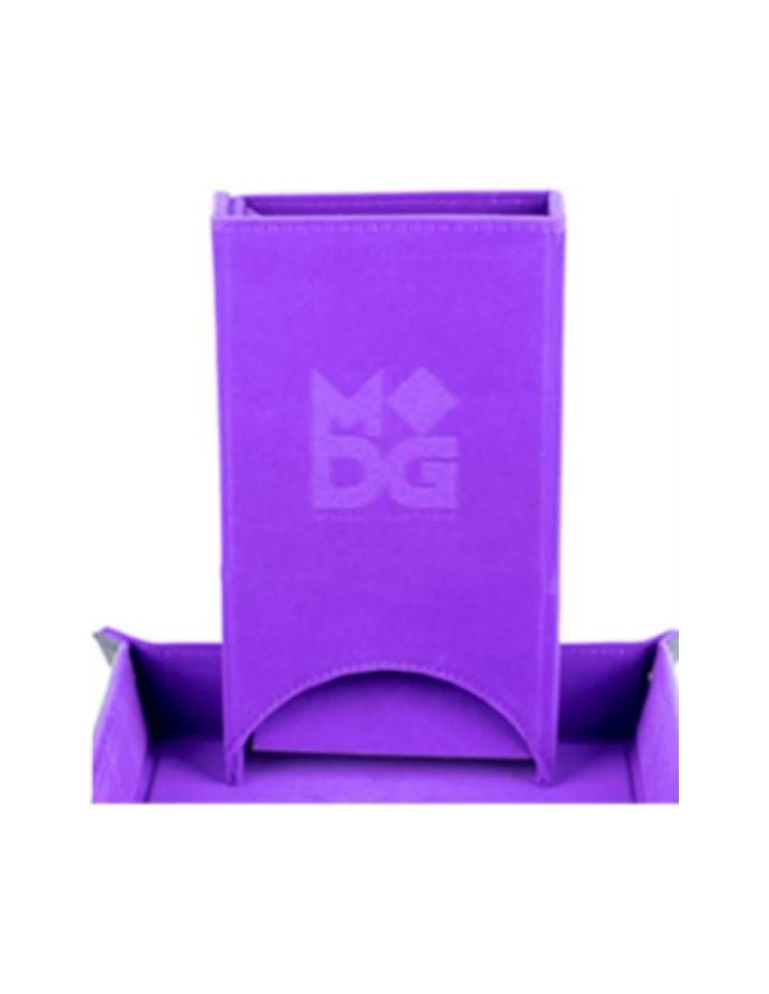 Fold Up Velvet Dice Tower Purple 3 Fold Up Velvet Dice Tower Purple