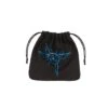 Galactic Black & Blue Dice Bag -Spel Speelgoed Winkel galactic black blue dice bag