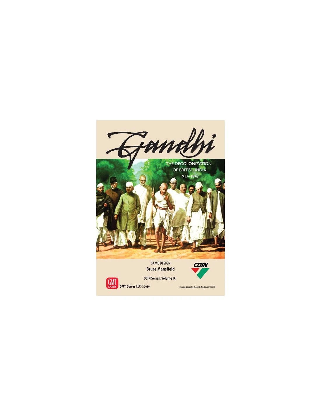 GMT Games Gandhi: The Decolonization Of British India, 1917 - 1947 3 GMT Games Gandhi: The Decolonization Of British India, 1917 - 1947