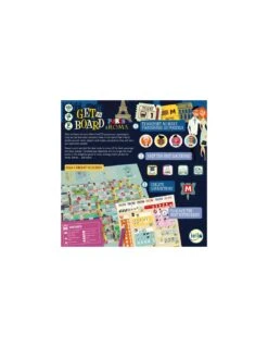 Iello Get On Board: Paris & Rome 5 Iello Get On Board: Paris & Rome -Spel Speelgoed Winkel get on board paris rome 1