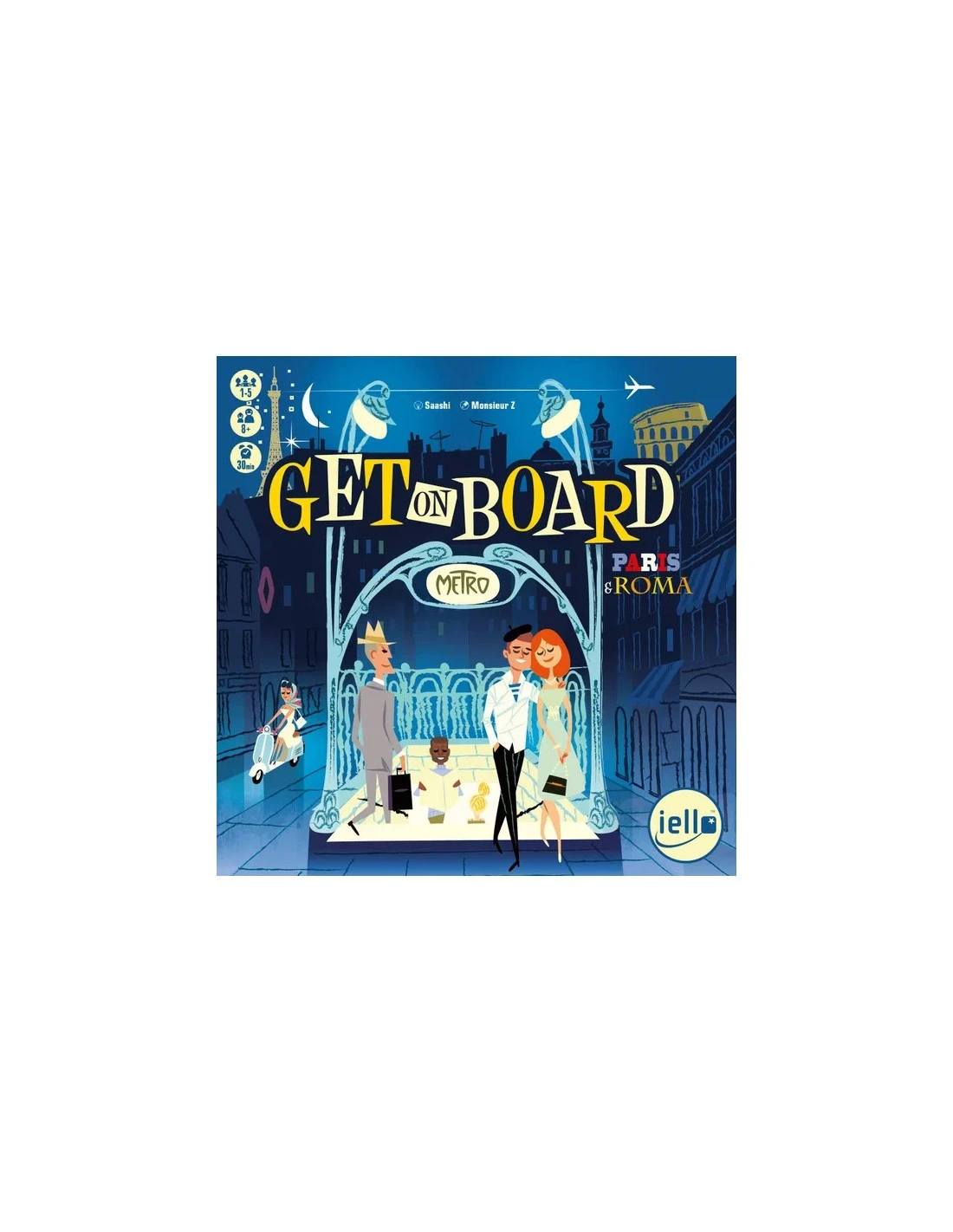 Iello Get On Board: Paris & Rome 3 Iello Get On Board: Paris & Rome