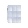 Ultra Pro Hologram Platinum Pages 9-Pocket 11 Hole (100 Stuks)