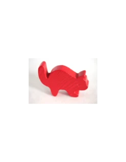Houten Kat Rood