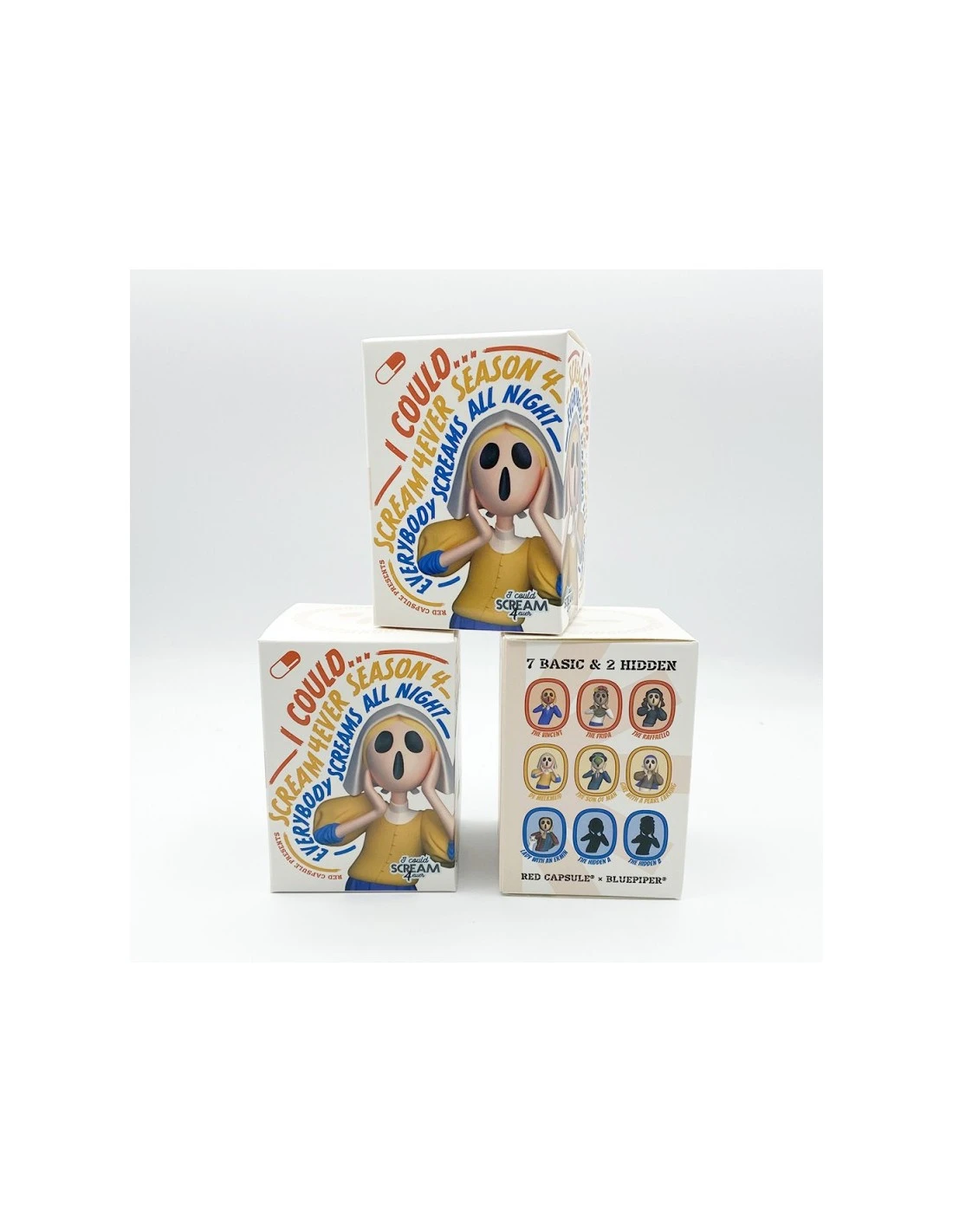 Blue Orange I Could Scream 4Ever Seires 4 Blind Box 3 Blue Orange I Could Scream 4Ever Seires 4 Blind Box