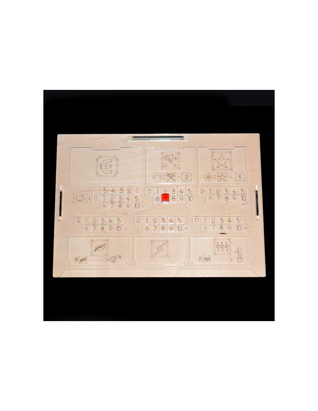Laserox Terraforming Mars Overlay - Engraved 3 Laserox Terraforming Mars Overlay - Engraved
