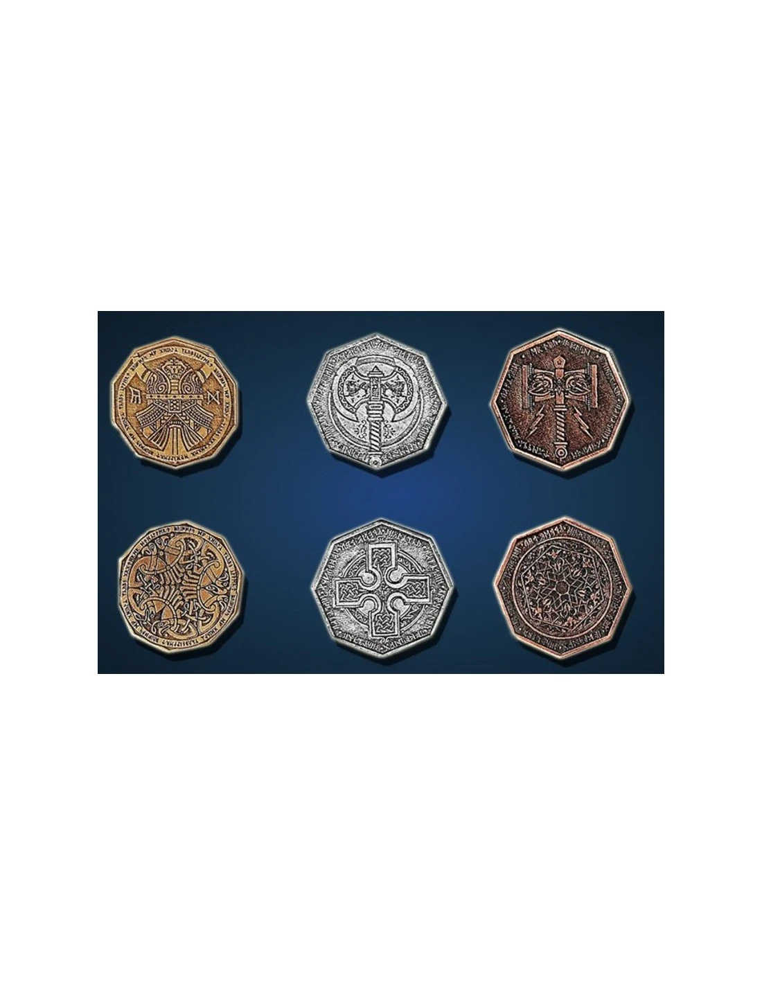 Metalen Munt - Dwarven 3 Metalen Munt - Dwarven