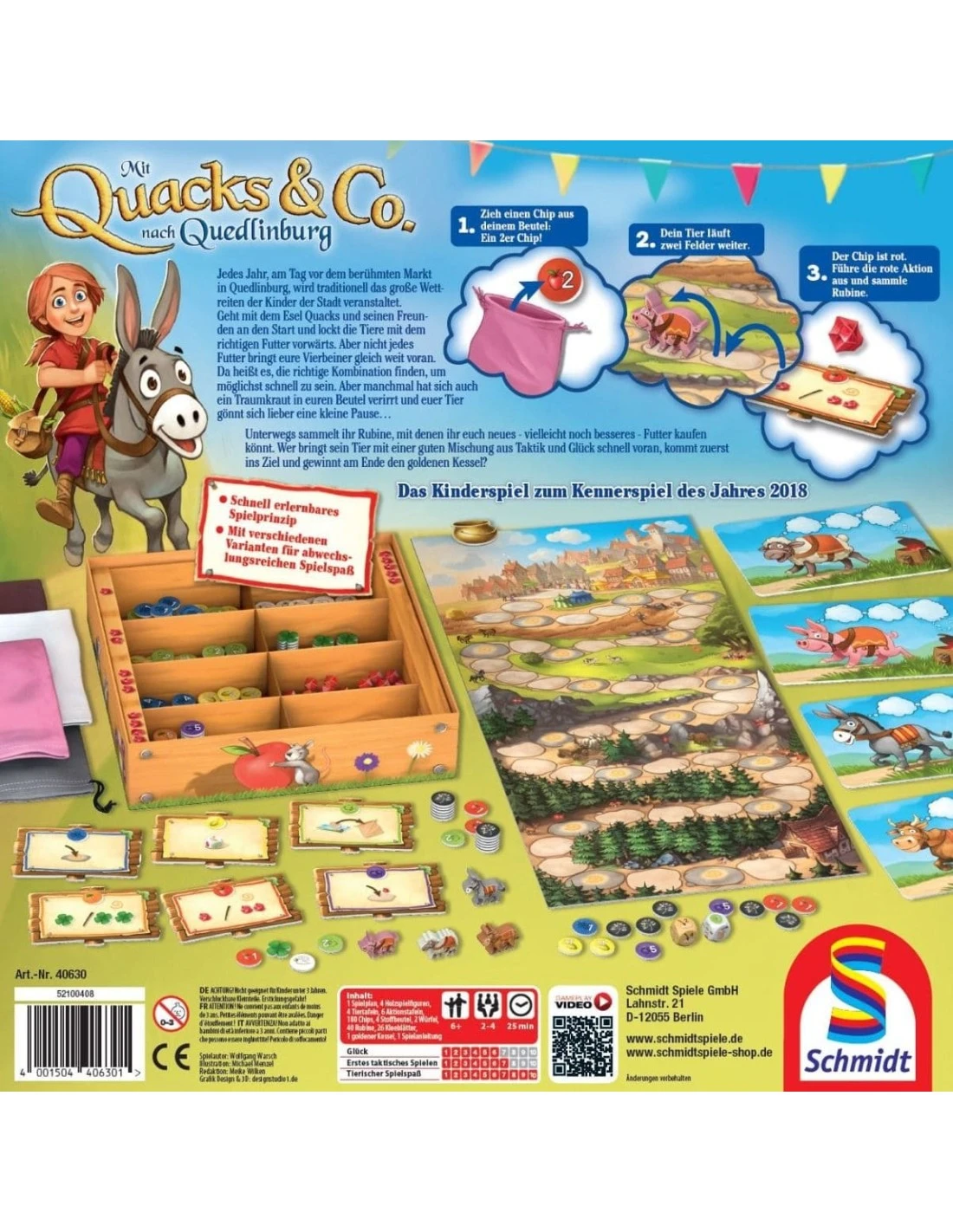 Schmidt Spiele Mit Quacks & Co. Nach Quedlinburg (DE) 4 Schmidt Spiele Mit Quacks & Co. Nach Quedlinburg (DE) - Afbeelding 2