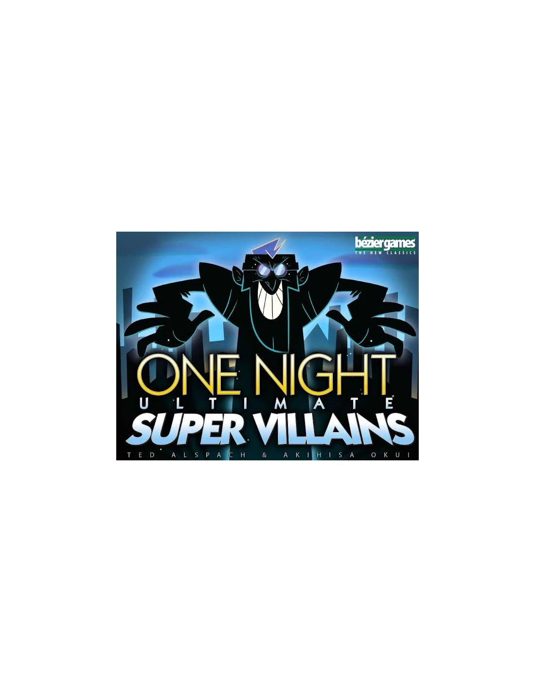Bezier Games One Night Ultimate Super Villains (Beschadigd) 3 Bezier Games One Night Ultimate Super Villains (Beschadigd)