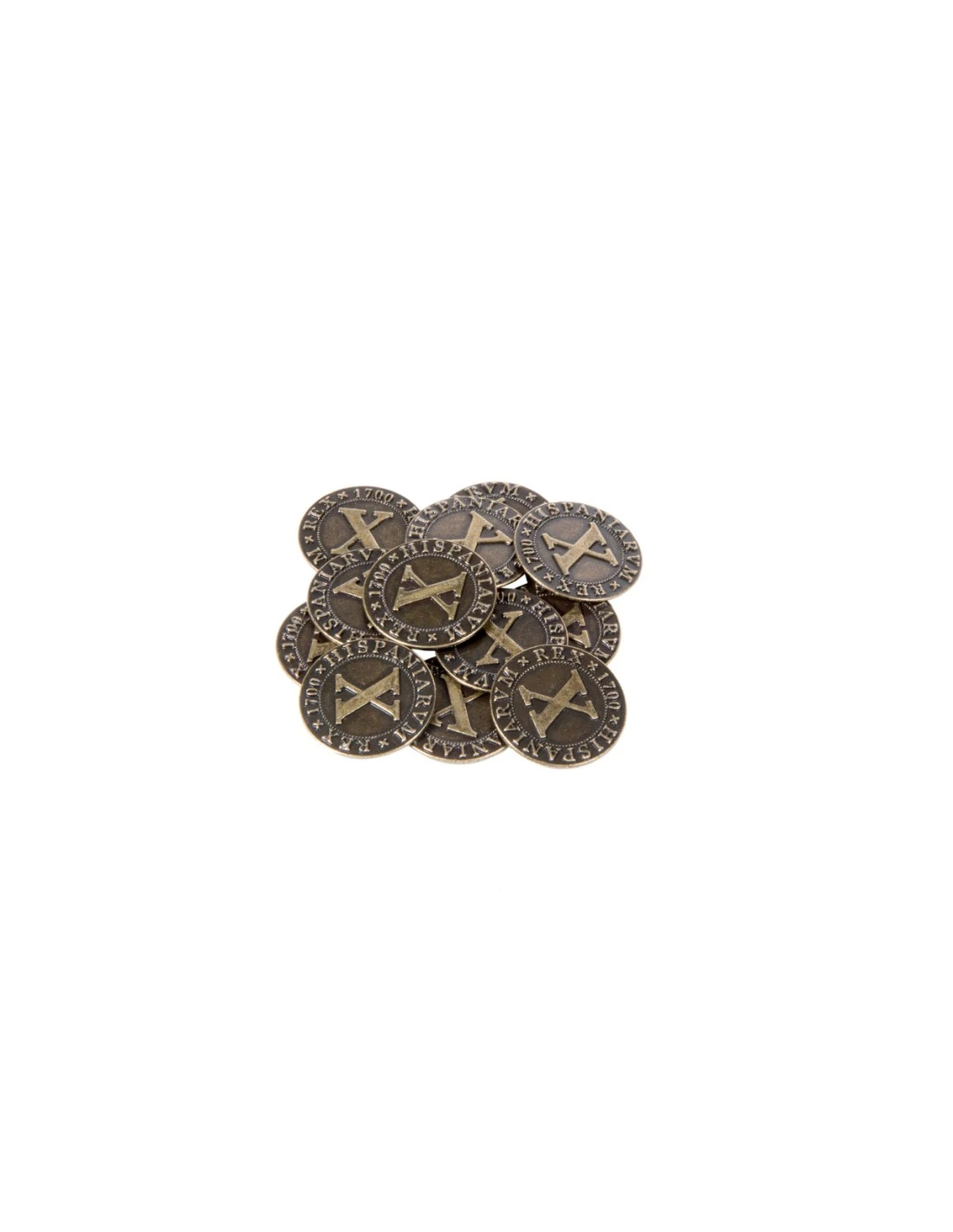 Pirate Doubloons - Medium 25mm PiecePack 3 Pirate Doubloons - Medium 25mm PiecePack