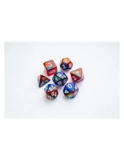 Gamegenic POLYDICE Galaxy Series Mars RPG Dice Set