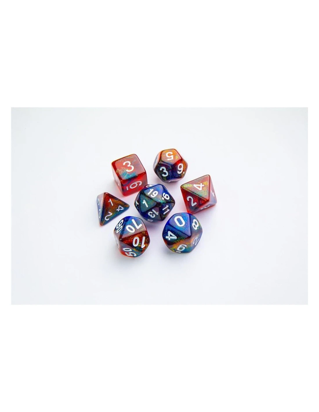 Gamegenic POLYDICE Galaxy Series Mars RPG Dice Set 3 Gamegenic POLYDICE Galaxy Series Mars RPG Dice Set