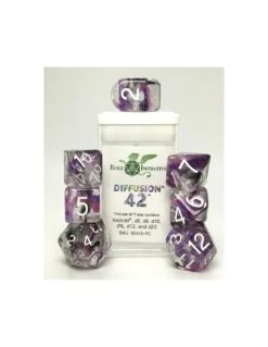 Polyhydral Diceset - 7 Dice: Diffusion Forty Two