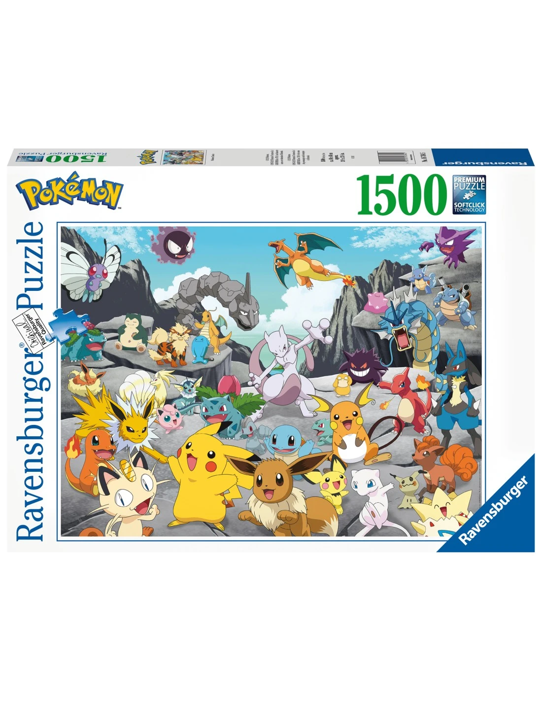 Ravensburger Puzzle: Pokémon Classics (1500 Pieces) 3 Ravensburger Puzzle: Pokémon Classics (1500 Pieces)