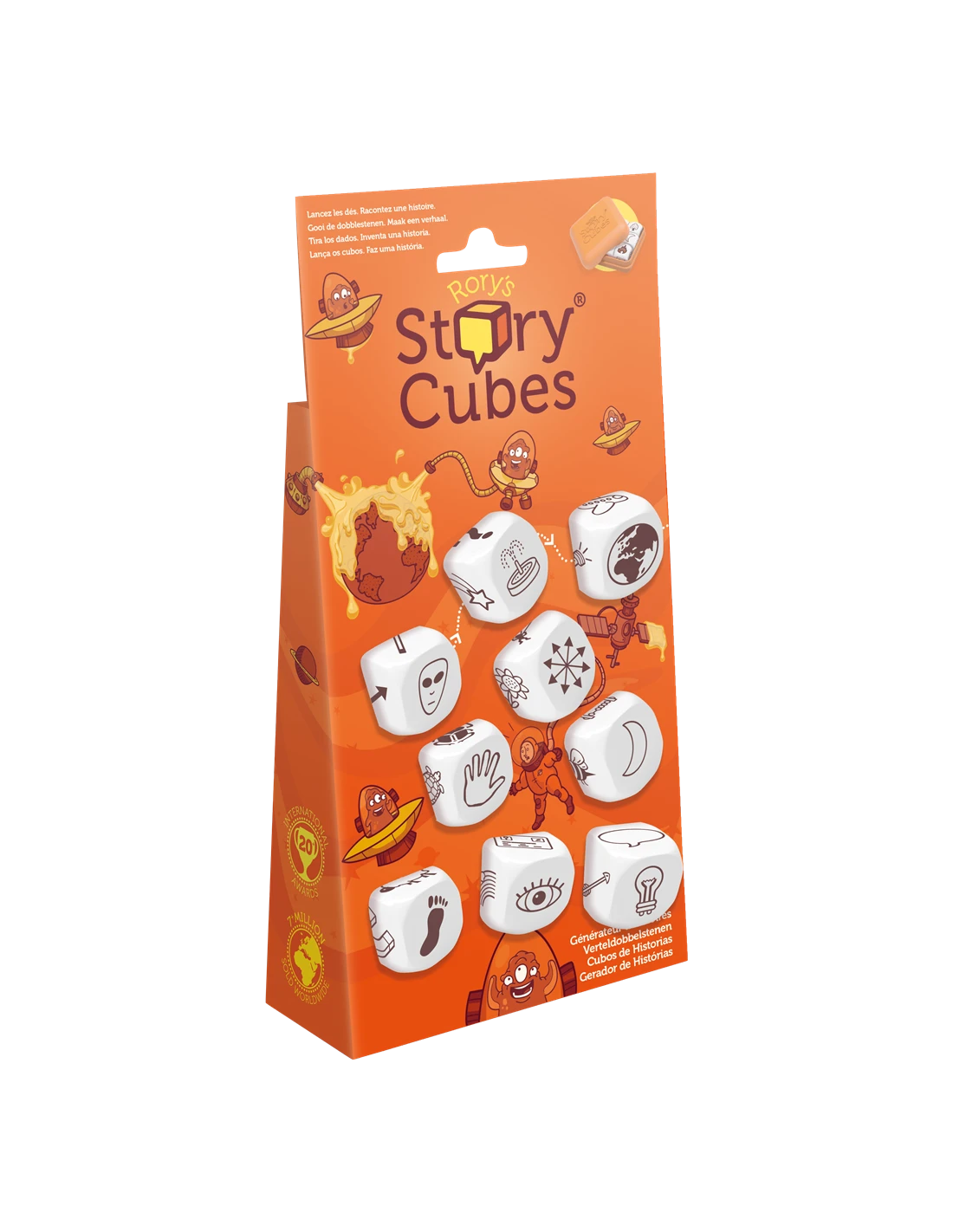 ASMODEE Rory's Story Cubes Hangtab Original 3 ASMODEE Rory's Story Cubes Hangtab Original