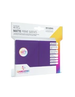 Gamegenic SLEEVES Pack Matte With Colored Back - 66mm X 91mm (100)