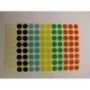 Stickervel Stippen 8mm 2 Stickervel Stippen 8mm -Spel Speelgoed Winkel stickervel stippen 8mm