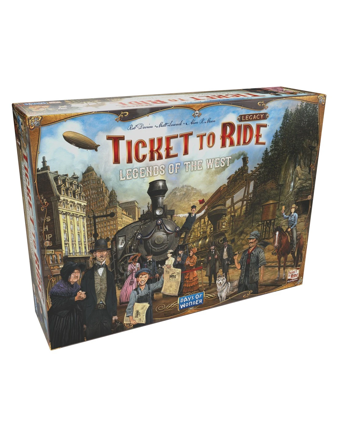 Days Of Wonder Ticket To Ride Legacy Legends Of The West (EN) (Pre-Order: November 2023) 3 Days Of Wonder Ticket To Ride Legacy Legends Of The West (EN) (Pre-Order: November 2023)