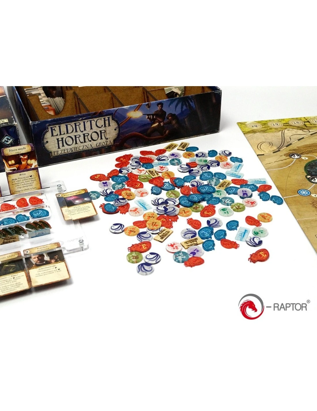 Tokens & Markers: Eldritch Horror Complete Set (184 Tokens) 3 Tokens & Markers: Eldritch Horror Complete Set (184 Tokens)