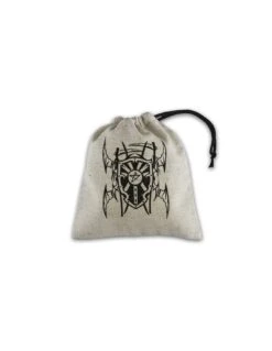 Vampire Beige & Black Basic Dice Bag