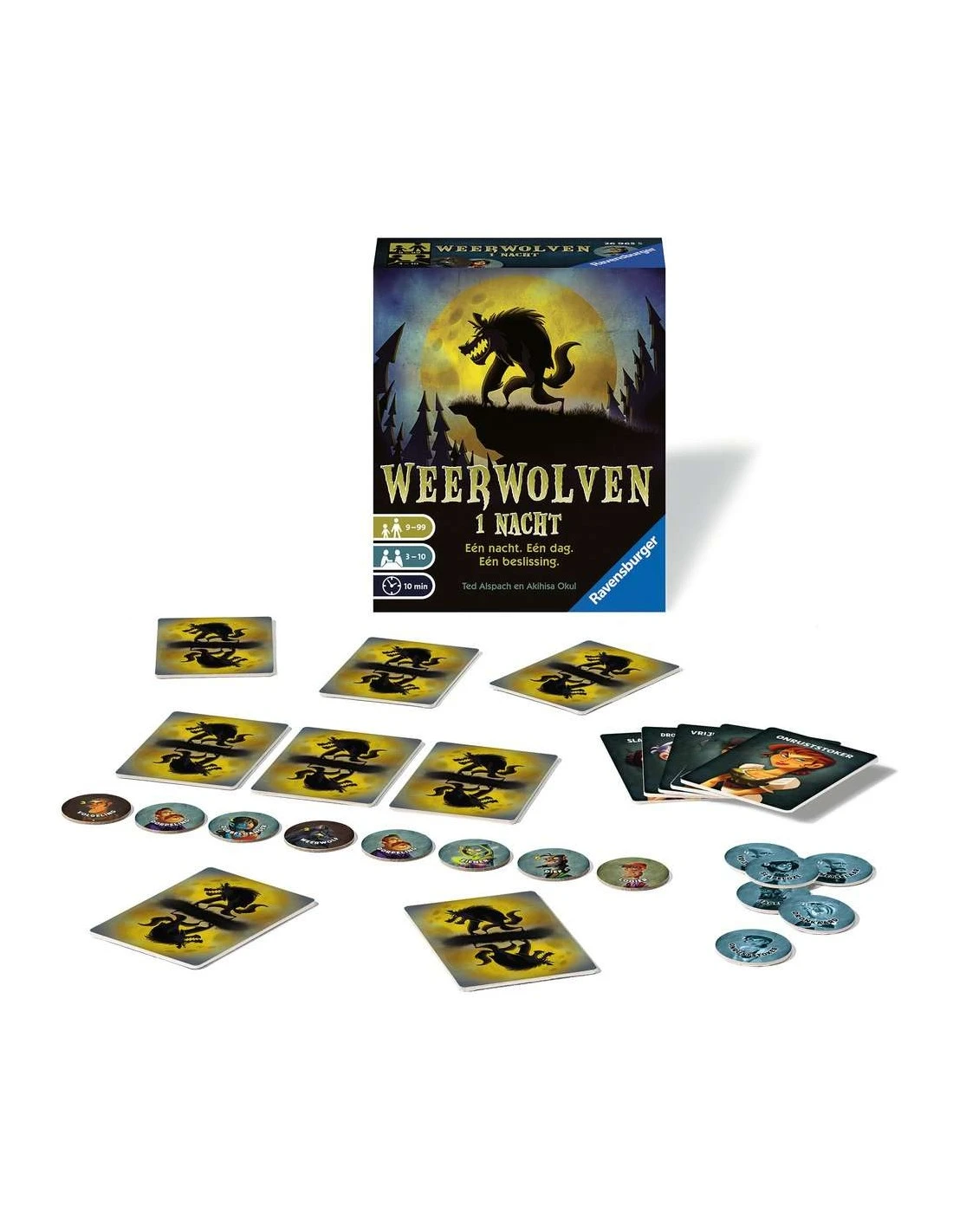 Ravensburger Weerwolven 1 Nacht 4 Ravensburger Weerwolven 1 Nacht - Afbeelding 2